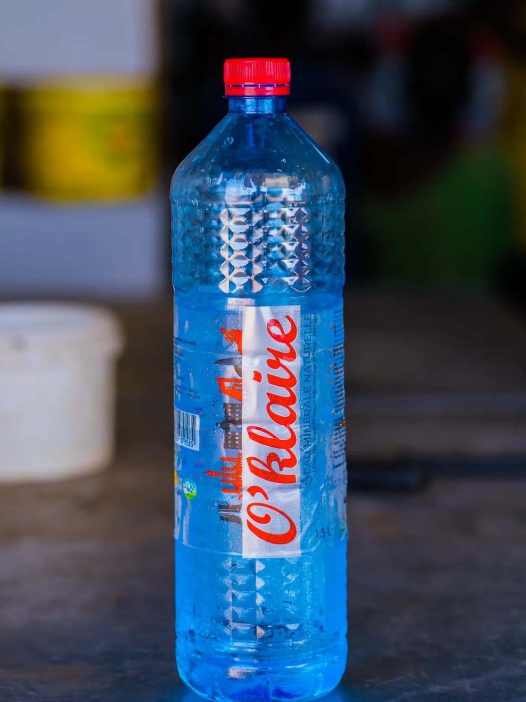 Bouteille d'eau minérale naturelle O'klaire